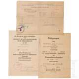 Urkunden eines Feldwebels im Grenadier-Regiment 112 - Foto 2
