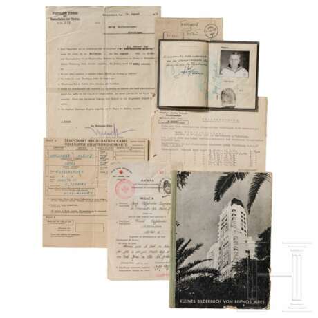 Urkunden und Dokumente eines Matrosengefreiten auf der "Graf Spee" - photo 2