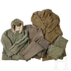 Winterbekleidung wendbar, Jacke und Hose, 2. Weltkrieg