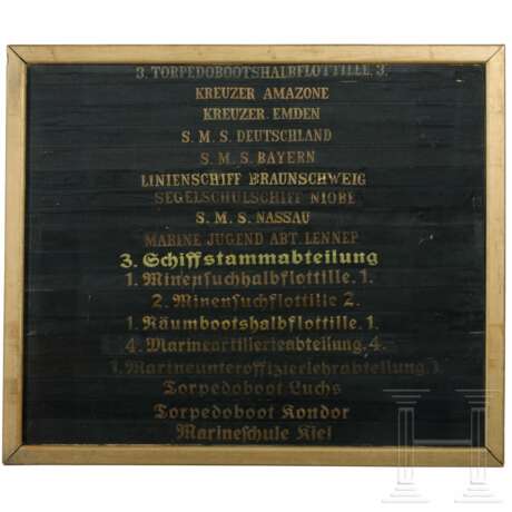 18 Mützenbänder der Deutschen Kaiserlichen Marine, der Reichsmarine bzw. der Kriegsmarine - фото 1
