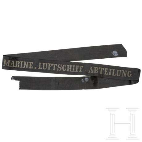 Mützenband der Kaiserliche Marine "Marine-Luftschiff-Abteilung" - photo 1