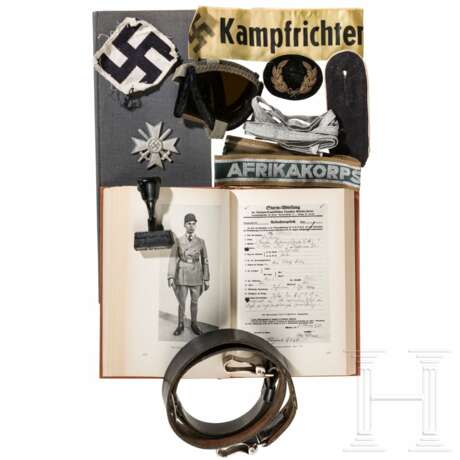Ausrüstungs- und persönliche Gegenstände von Soldaten aus dem 2. Weltkrieg, Buch "Sammlung Rehse" - Foto 1