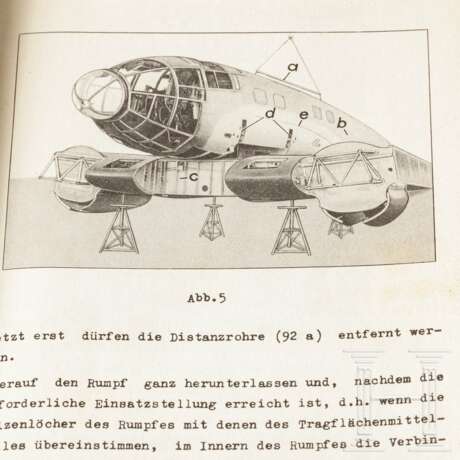 "Vorläufige Montage- und Betriebsanleitung He 111 - H" - Foto 4