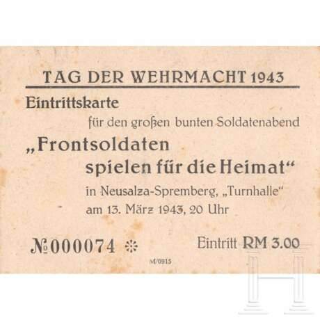 Tag der Wehrmacht 1942/43: Elf Karten und Belege - Foto 5