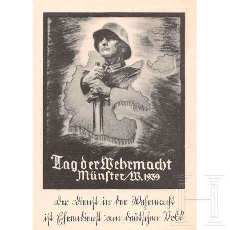 "Tag der Wehrmacht" (1939/1942) - fünf Ansichtskarten - photo 1