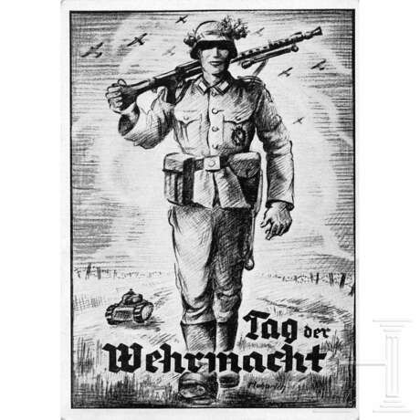 "Tag der Wehrmacht" 1939-40/40/42 - fünf Ansichtskarten - photo 8