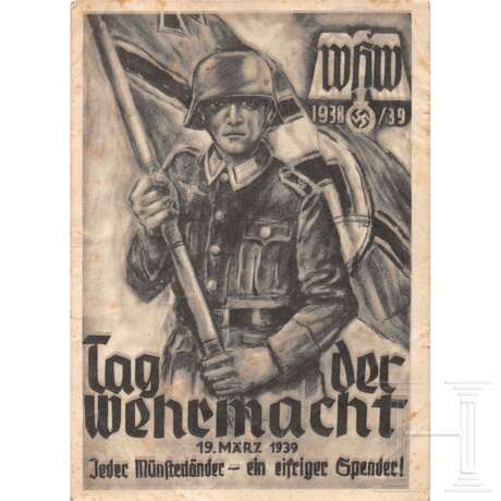 Tag der Wehrmacht "ohne Datum" und 1939 - 13 Ansichtskarten - Foto 18
