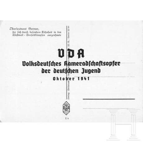 VDA "Volksdeutsches Kameradschaftsopfer" - zehn Ansichtskarten - photo 12