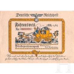 Deutsche Reichspost - drei Belege