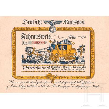 Deutsche Reichspost - drei Belege - Foto 5