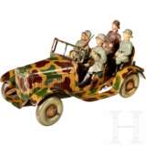 A Tipp & Co. Small Wehrmacht Dienstauto and four figures - фото 1