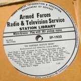 Zehn Schallplatten der AFRTS (Armed Forces Radio & Television Service) - Beatles und weitere Interpreten - фото 2
