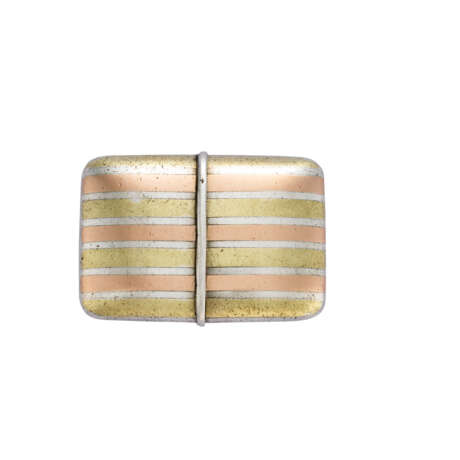 MOVADO ERMETO: Orologio da tasca in argento con cassa a tre colori - фото 2