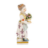 MEISSEN, Porzellanfigur aus der Serie „Gärtnerkinder“, 1860-1924. - photo 4