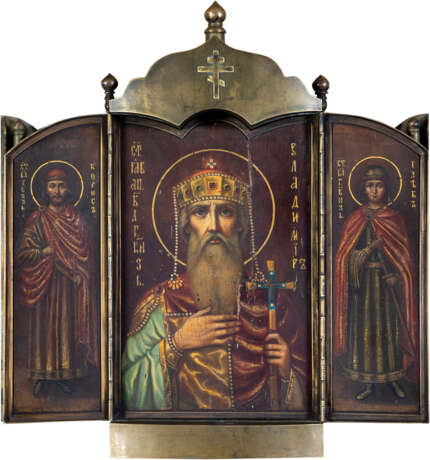 Triptychon mit Wladimir dem Großen - photo 1