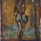 Seltene Ikone mit dem Heiligen Onuphrios ''der Große'' - photo 1
