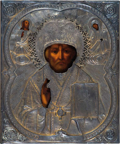 Heiliger Nikolaus von Myra mit Silberoklad - photo 1