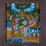Hinterglasbild mit der Taufe Jesu - фото 1