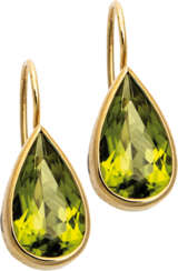 Ohrhänger mit Peridot