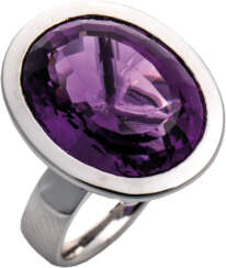 Moderner Amethystring