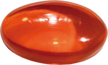 Großer Feueropal-Cabochon