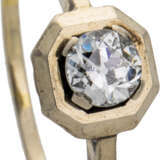 Ring mit Diamantsolitär - photo 1
