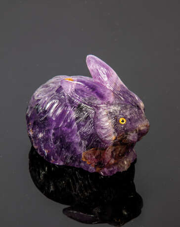 Angorakaninchen aus Amethyst - photo 1