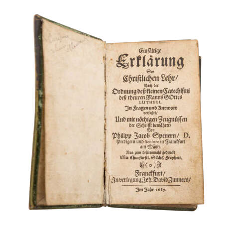 Kleine religiöse Schrift, 17. Jahrhundert. - - Foto 1