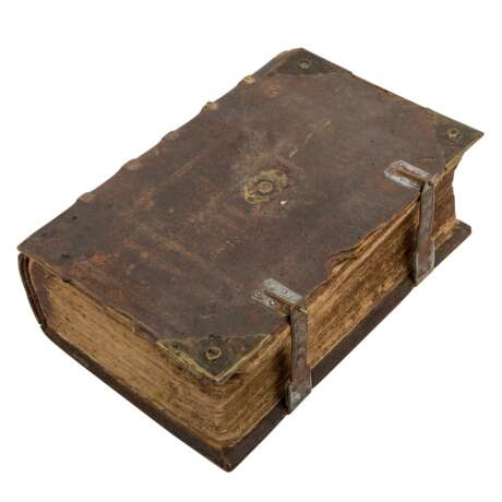 Großformatige Bibel, Beginn 18. Jahrhundert. - - Foto 2