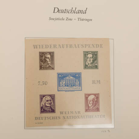 Deutschland vor 1949, SBZ, Französische Zone - Empfehlenswerte, meist postfrische Sammlung, - Foto 5