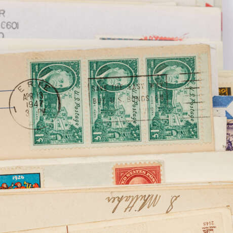 USA umfangreicher Posten an Briefen und Karten, - photo 3