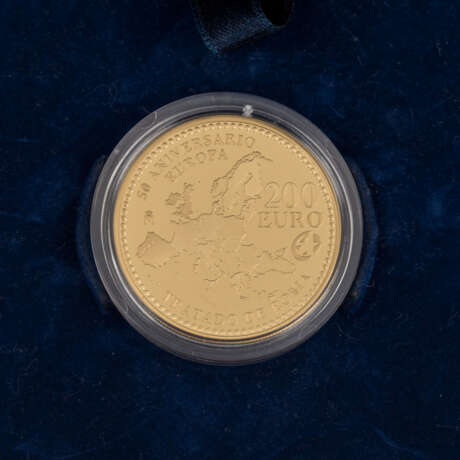 Spanien - 200 Euro 2007, GOLD, - фото 3