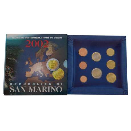 San Marino - KMS 2002 zu 3,88€, stgl., - Foto 1