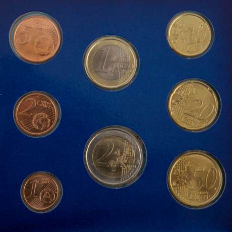 San Marino - 2 x Euro Kursmünzensatz 2002 - фото 3