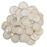 Thematik Olympische Spiele - ca. 50 Silbermünzen in einer Tüte, - Foto 1