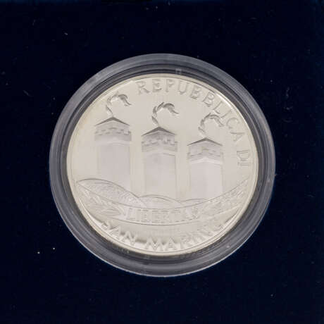 San Marino/Monaco/Finnland - Münzset San Marino 2002 aus 5 und 10 Euro Münze, - photo 5