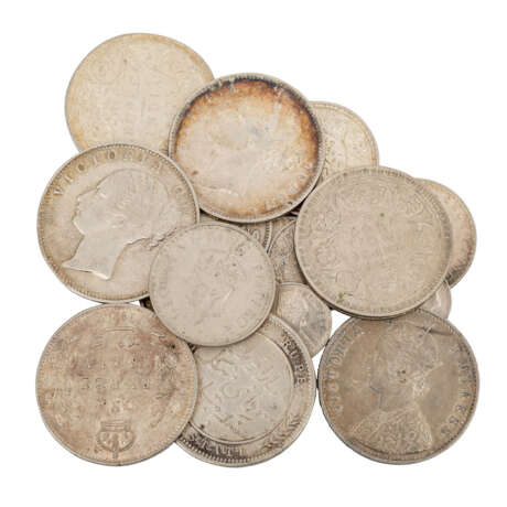 Hist. Münzen der Welt, mehrheitlich aus Silber - - фото 3
