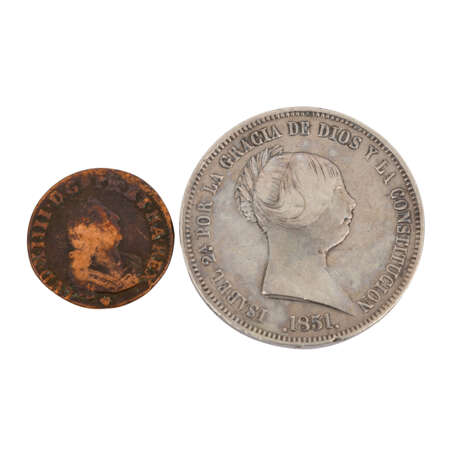 Hist. Münzen der Welt, mehrheitlich aus Silber - - Foto 6