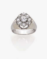 Ring mit Altschliffbrillanten