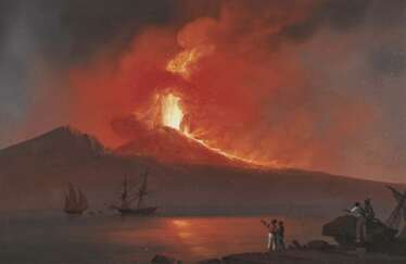 Vulkanausbruch am Vesuv 