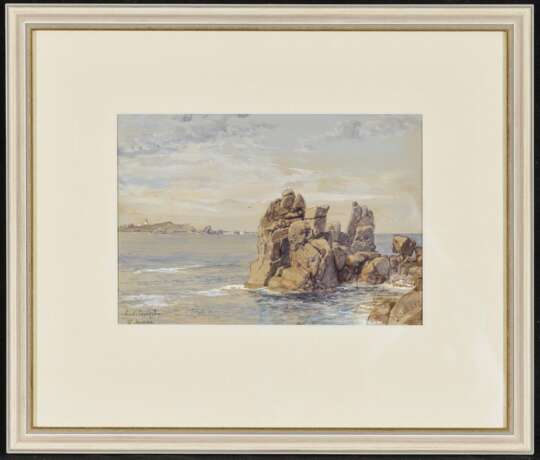 Compton, Edward Theodore . Isles of Scilly (Cornwall) Blick von ''The Chair'' (St. Mary's) nach St. Agnes. - photo 2