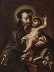 Der Hl. Antonius von Padua mit dem Jesuskind 