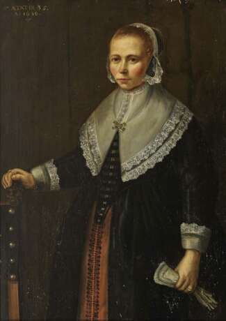 Deutsch 1642 / 1646. Bildnisse eines Herrn und einer Dame - photo 2