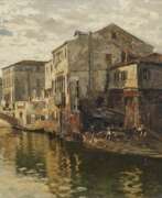 Guglielmo Ciardi. Kanal in Venedig 