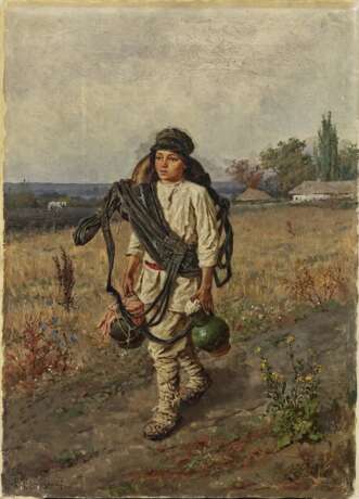 Trutkovskij, Konstantin Aleksandrovich . Russischer Bauernjunge - Foto 1
