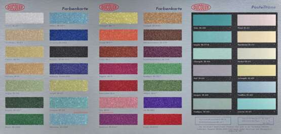 Hirst, Damien . Colour Chart (Glitter). 207 - Foto 1