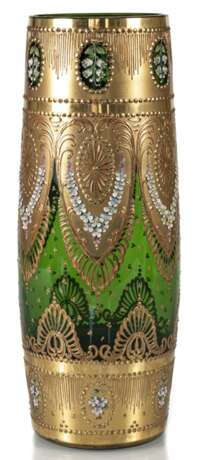 Grosse Vase, Um 1900, Grünes - Foto 1