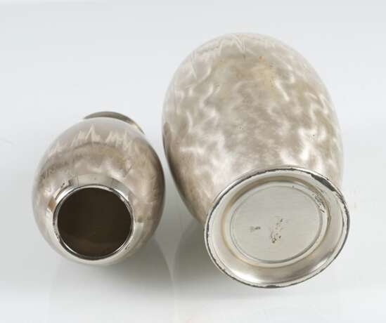 Zwei Wmf Ikora Metall-Vasen, - фото 2