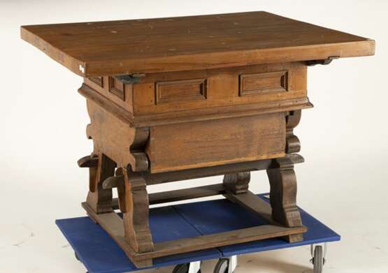 Rhön-Tisch, Um 1800, Kasten- - Foto 2