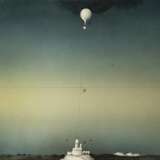 Janak, Alois - Burg mit Heißluftballon - photo 1